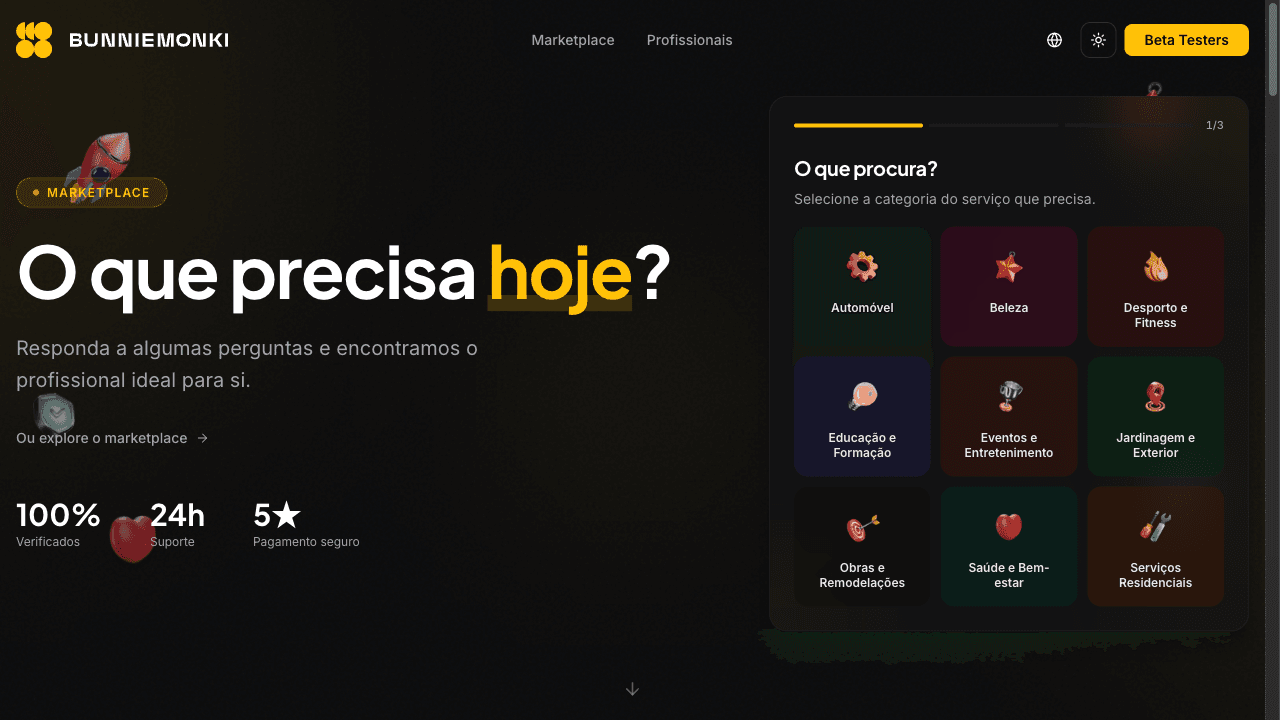 BunnieMonki Marketplace screenshot
