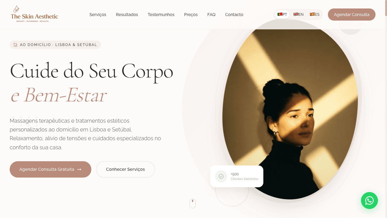 The Skin Aesthetic screenshot